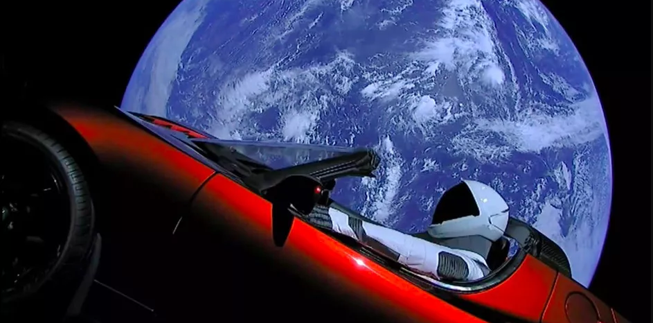 Tesla in Space