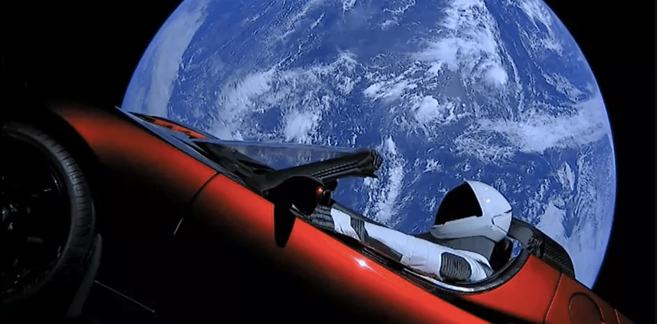 Tesla in Space