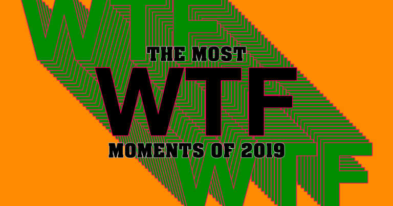The year 2019 was filled with weird, comical, and truly "WTF" moments that had us scratching our heads. Here's the craziest science and tech news of 2019.