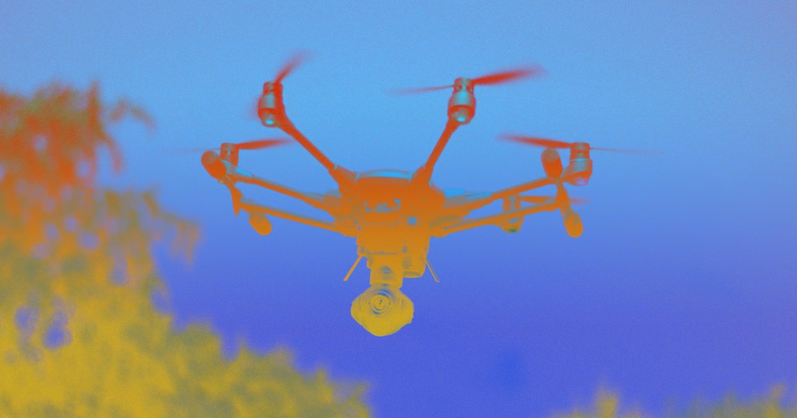 Criminals are using drones to drop items infected with swine flu on herds of pigs in order to force farmers to sell the animals cheaply.