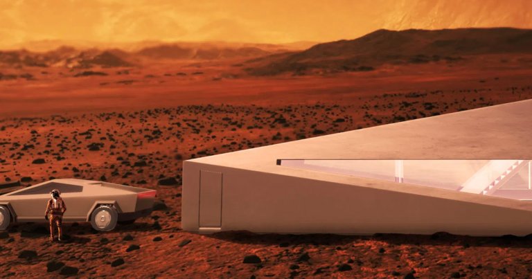 New York-based research and design company Lars Buro has come up with the "Cybunker," a "hi-tech depot" or "off-grid residence" for you and your Cybertruck.