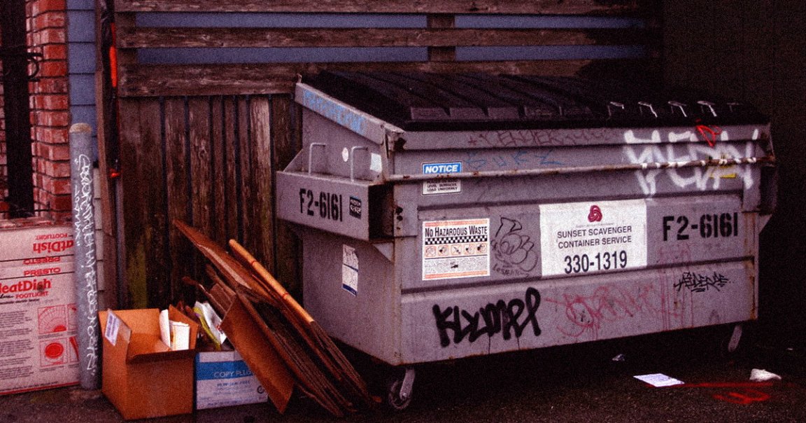 Amazon is full of third-party merchants selling food and other stuff they found in the garbage. It turns out it's not hard to sneak through the system.