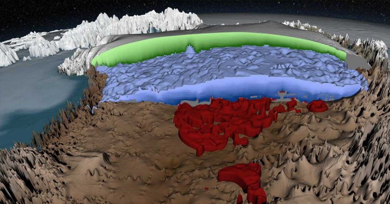 New radar maps and digital models reveal a massive underground valley beneath Greenland, including a thousand-mile-long "Dark River."