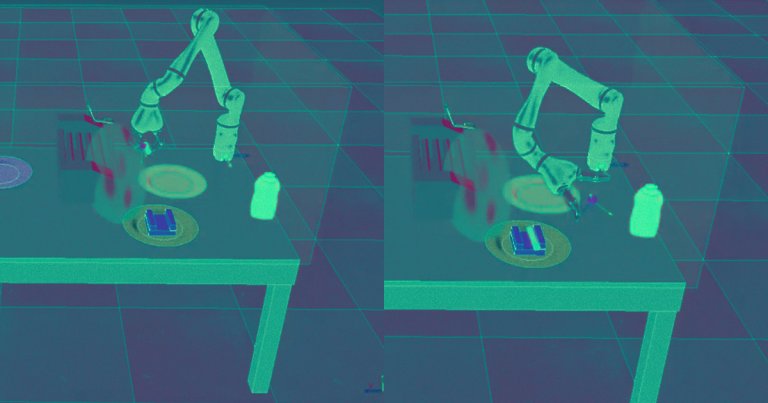 Engineers taught an artificially intelligent robot to cook and serve hot dogs by training it in a virtual setting and then an actual grill.
