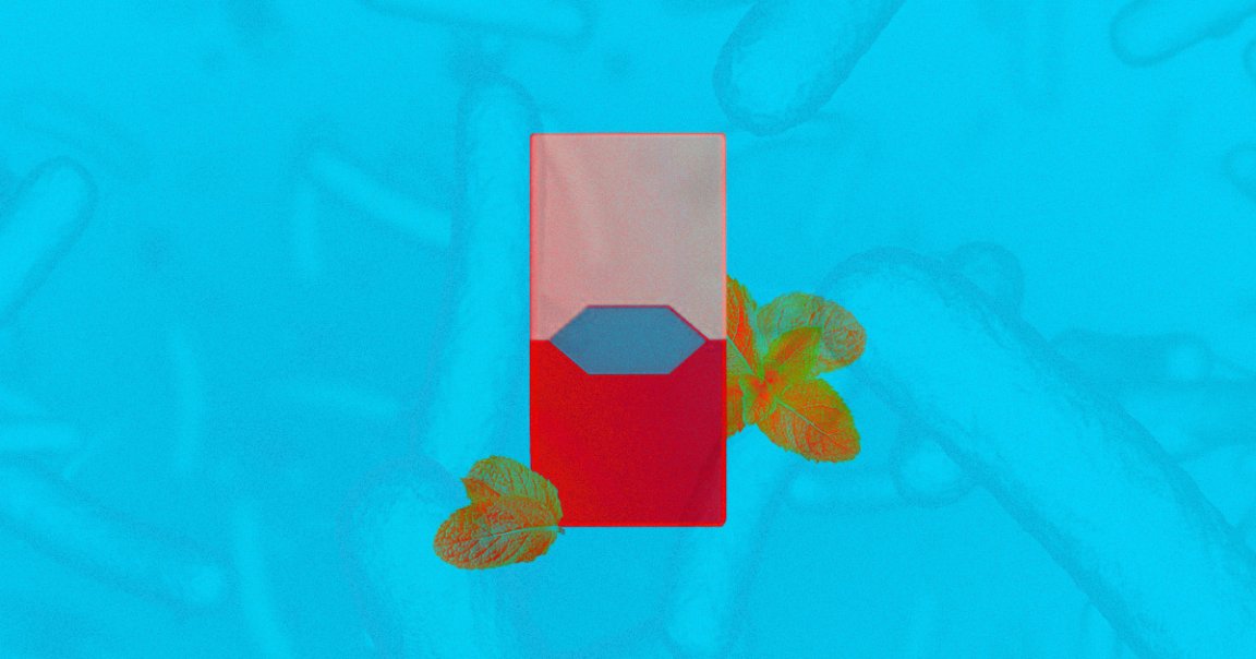 A team of scientists at the Harvard T.H. Chan School of Public Health found traces of two microbial toxins in Juul's nicotine vaping liquids.