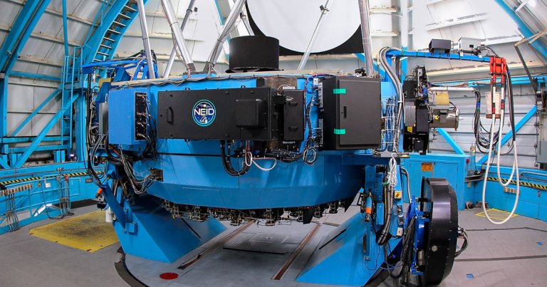 NASA's new instrument, NEID, can measure the mass of a distant exoplanet with three times the sensitivity of any other equipment out there.