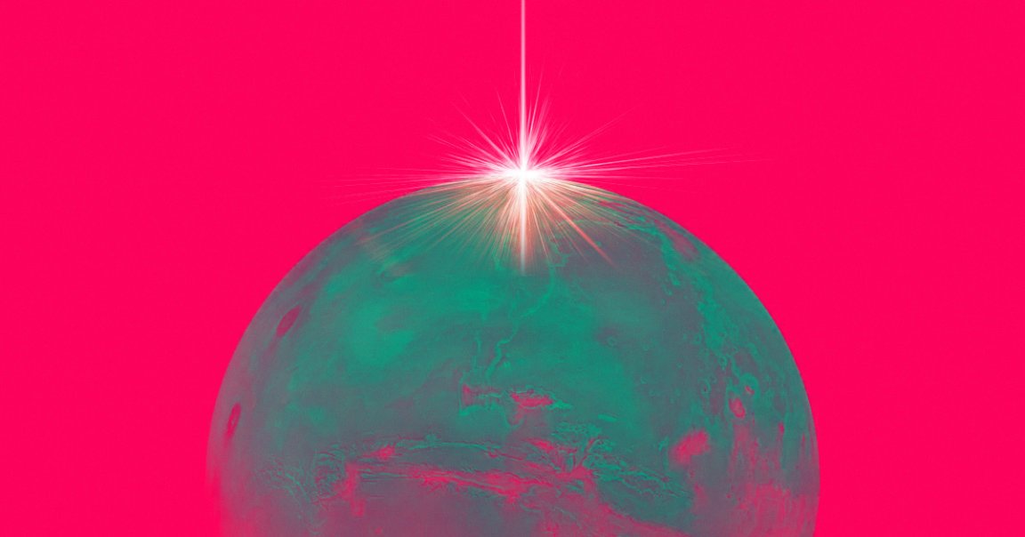 NASA is building a huge dish in California that it hopes will allow Mars astronauts to communicate with Earth — using high-powered lasers.