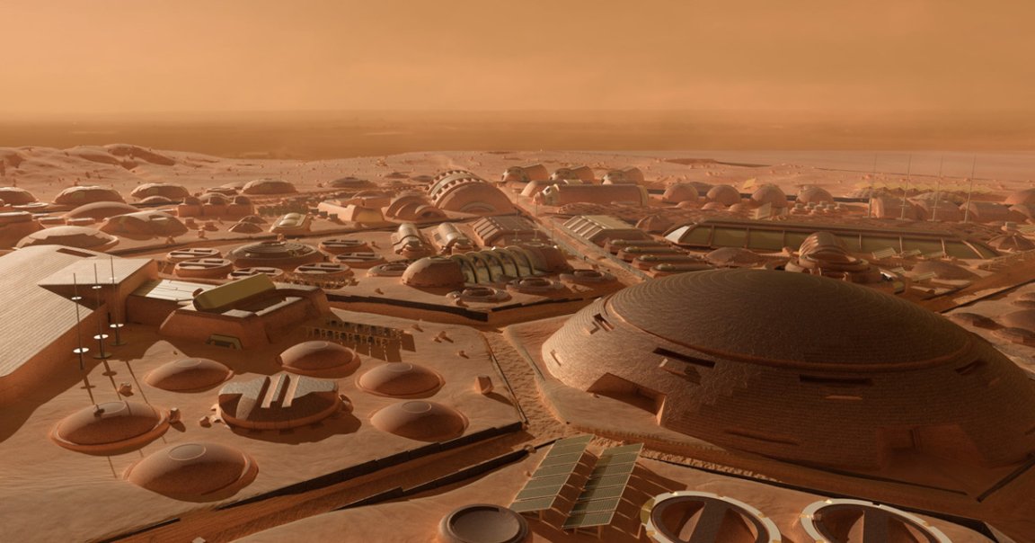 The Mars Society, a space advocacy group, is holding a contest for the best designs of a Martian city state that can accommodate one million inhabitants.