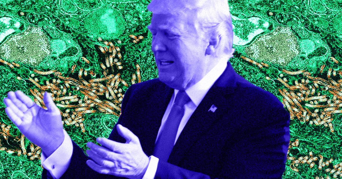 Back in 2014, Trump Obama should "visit & embrace" every person in the US with Ebola. Will he follow his own advice with the coronavirus?