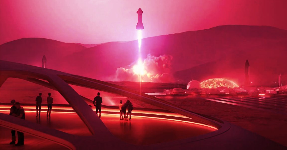 "Unless we improve our rate of innovation dramatically, then there is no chance of a base on the moon or a city on Mars."