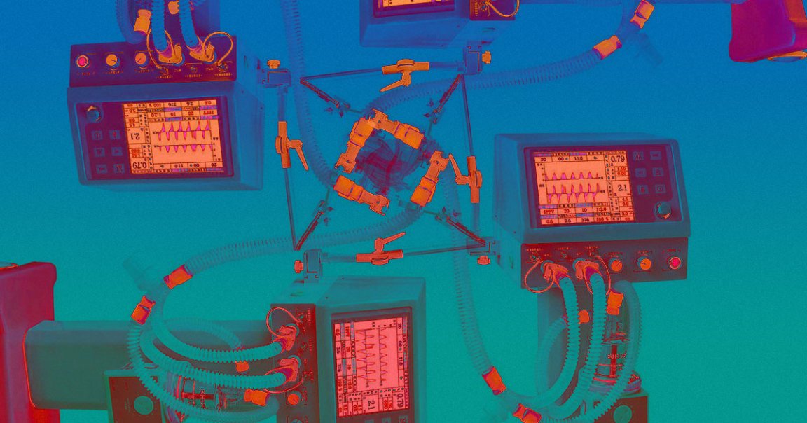 Doctors considered treating more severe cases of COVID-19 by splitting one ventilator among four patients. But that would put all four in greater danger.