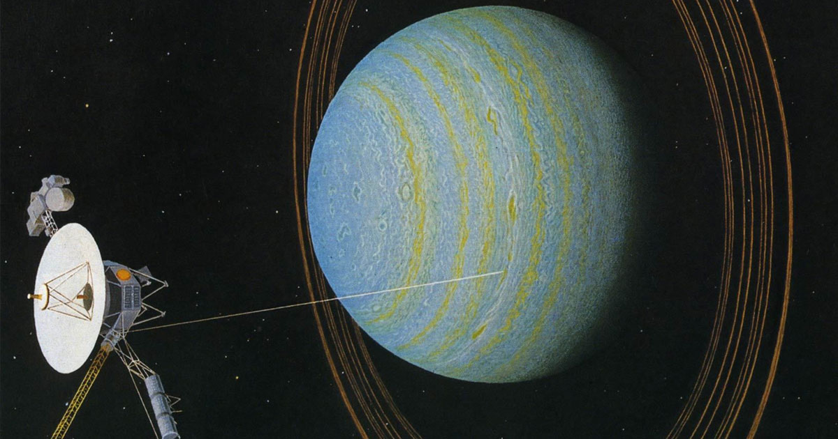 NASA data shows something leaking out of Uranus
