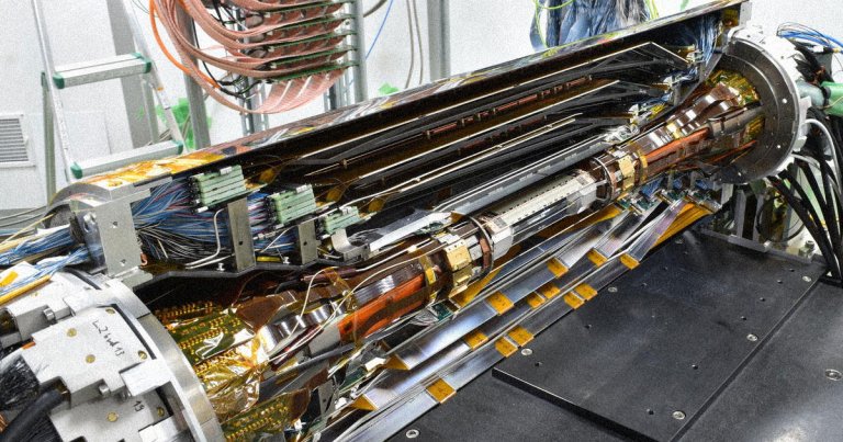 Scientists are colliding electrons with their antimatter counterparts, positrons, in order to hunt and study a subatomic particle called the Z' boson.