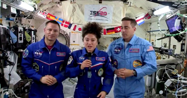 Three astronauts who went to the International Space Station before the pandemic began are about to come home to a significantly changed society.