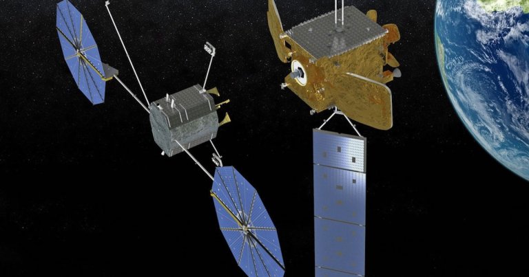 For the first time, two commercial spacecraft successfully docked while still in orbit: a service vehicle got a derelict satellite running again.