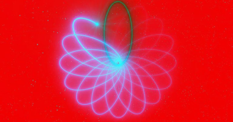 After nearly 30 years of research, astronomers found that a star orbiting a black hole does so in a rosette shape, supporting Einstein's general relativity.