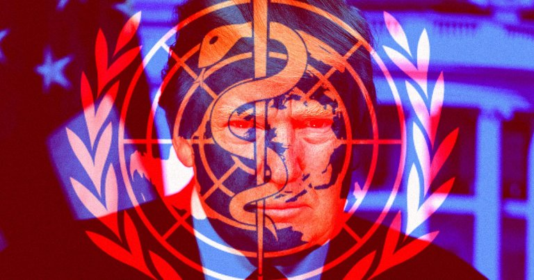 During a press briefing for the White House coronavirus task force, Trump threatened to pull funding for the WHO, but backtracked when he was challenged.