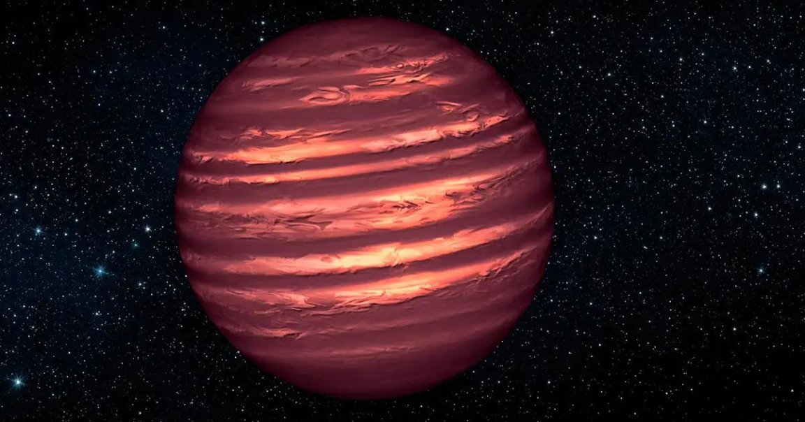 Astronomers discovered bizarre stripes of storm clouds blanketing a brown dwarf "star" with an old technique that's relevant again thanks to new tech.