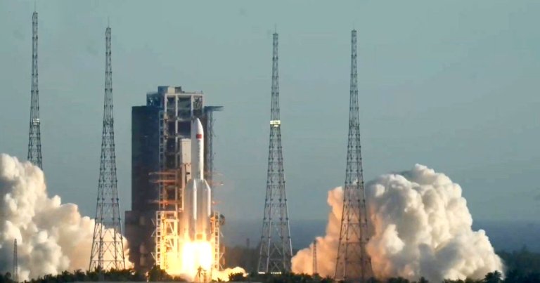 China just successfully tested the spacecraft that it plans to use when the time comes to send crewmembers up to its next space station.