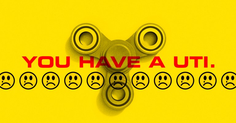 A new medical device that looks and spins like a fidget spinner can test for and diagnose a urinary tract infection in under an hour.