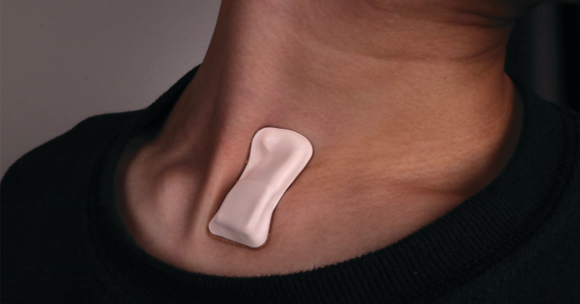 A team of researchers from Northwestern University in Chicago have developed a skin-colored stick-on sensor that can track COVID-19 symptoms.