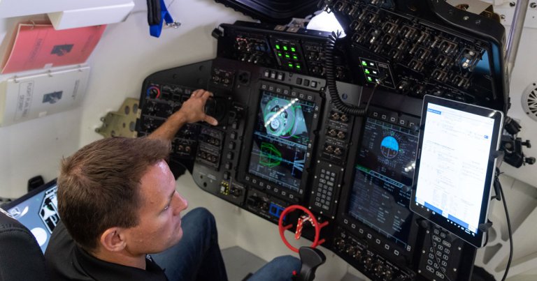 Boeing’s Spaceship Cockpit Looks Strikingly Different Than SpaceX’s