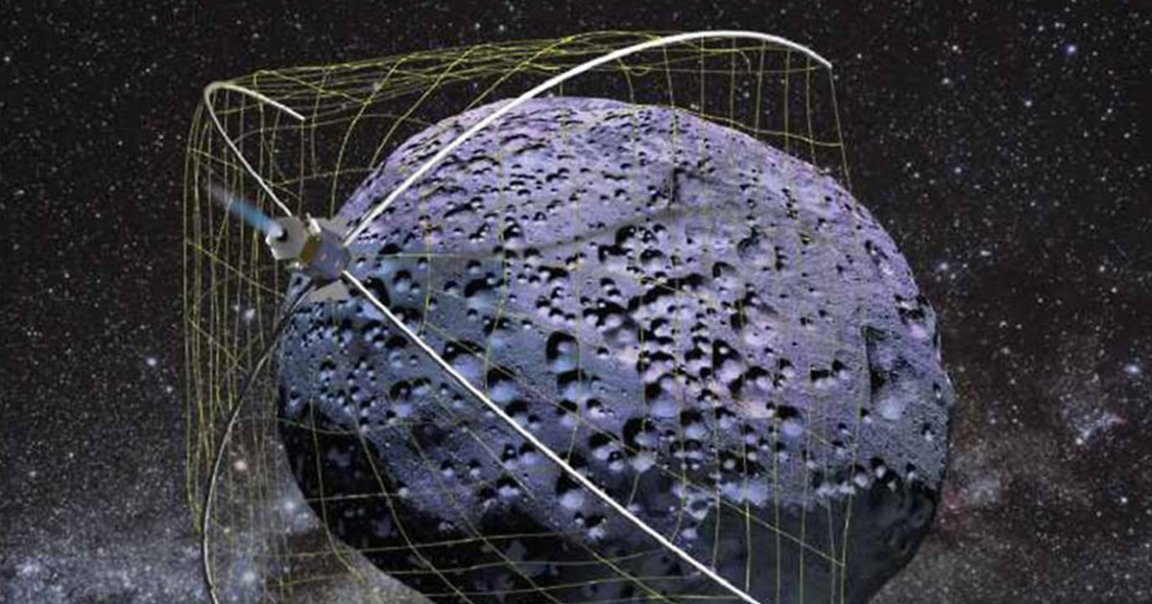 When it comes time to stop a killer asteroid, scientists suggest tethering it to a second asteroid to send it away, just like tying shoelaces together.