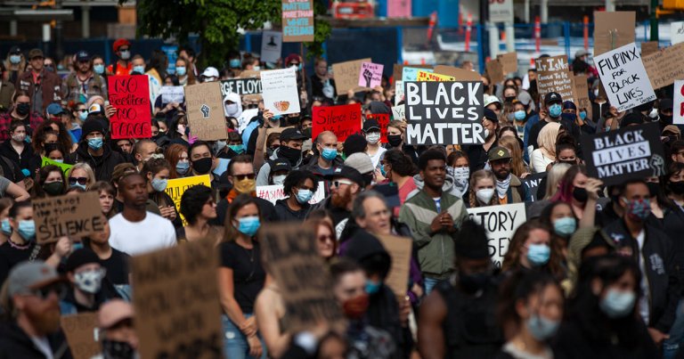 Health officials have raised concerns about whether the ongoing protests could trigger a second wave of coronavirus cases. Some are downplaying the risks.