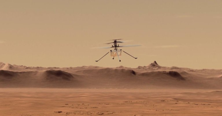 This year, NASA wants to take a giant leap from scanning Mars' geographical features using surface-bound rovers to launching a small helicopter.