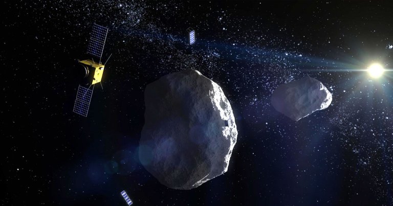 In the coming years, NASA plans to crash a SpaceX rocket into a tiny moon as a test run for diverting asteroids. But the moon's name was way too boring.