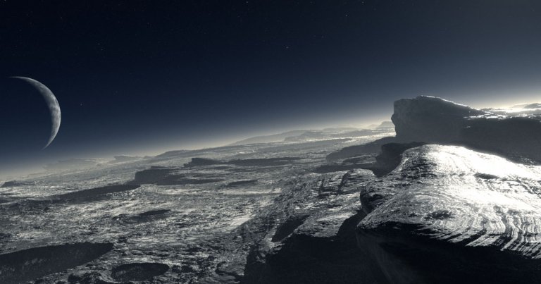 According to a new study, Pluto may have started its life as a hot world with a massive underground ocean of liquid water.