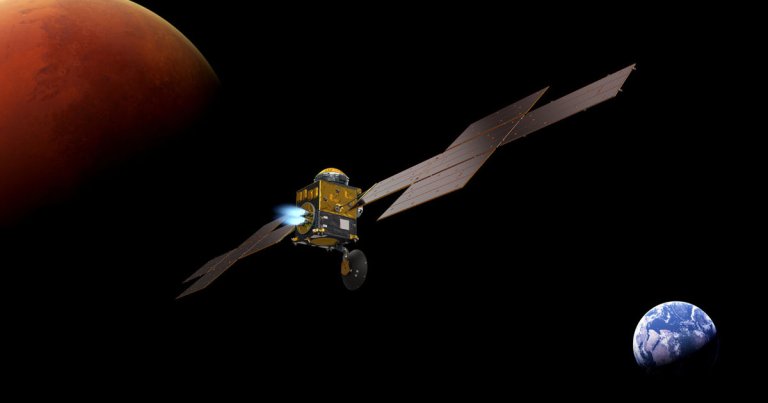 Aerospace giant Airbus is planning to bring back the first ever rock samples from Mars using what it claims to be the "first interplanetary cargo ship."