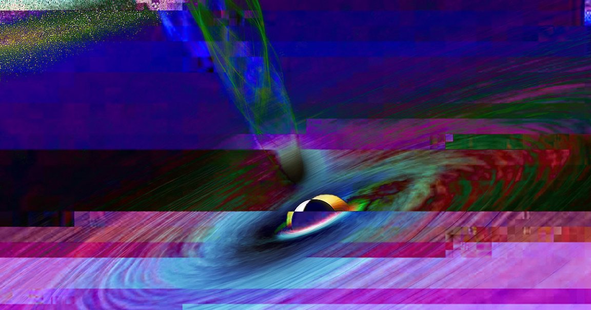 A supermassive black hole seems to have bugged out: its corona rapidly vanished into nothing before a brand new one took its place.