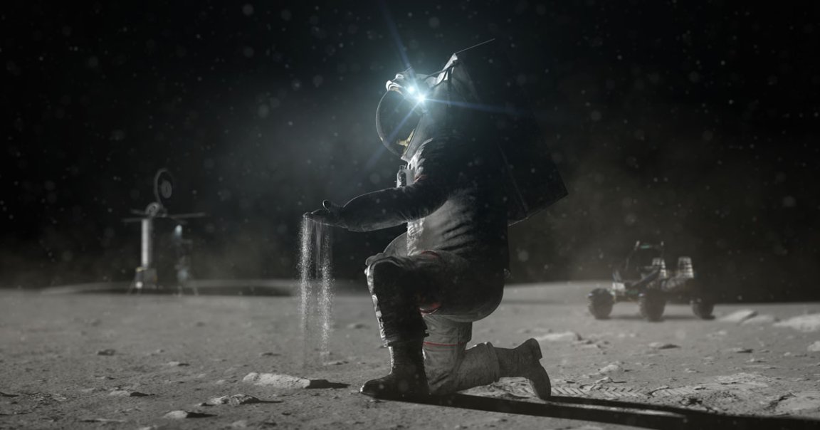NASA is asking university students to come up with a solution to a "messy problem:" lunar dust. It's not only extremely sticky, it's also a health threat.