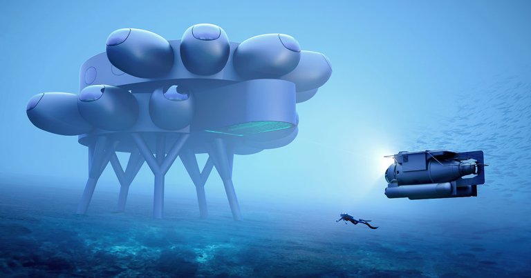 Check Out This Amazing Design for an Underwater “Space Station”