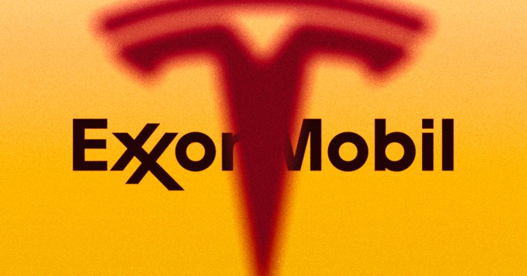 The market valuation of electric automaker Tesla now exceeds that of ExxonMobil, one of the planet's largest fossil fuel megacorporations.