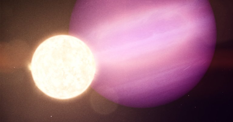 For the first time, a team of astronomers has detected a massive planet orbiting a white dwarf at a very close distance, circling it every 34 hours.