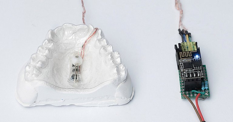 Graduate designer Dorothee Clasen has come up with an unusual new way to interface with a computer: a tongue-operated controller.
