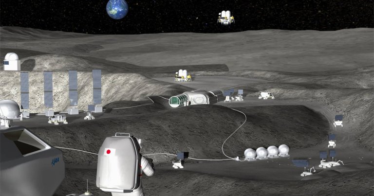 Japan Outlines Plan to Power Spacecraft With Moon Ice