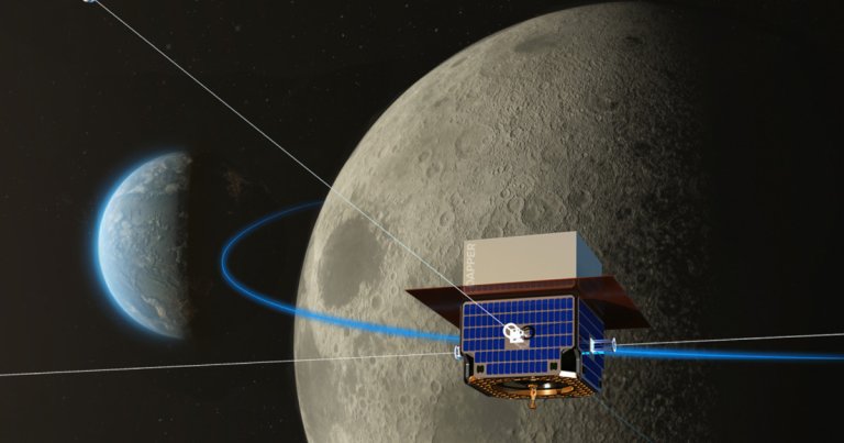 NASA and the National Radio Astronomy Observatory are launching a spacecraft to the far side of the Moon so it can listen to extremely faint radio signals.
