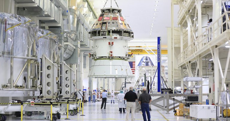 NASA's Orion spacecraft just completed its System Acceptance Review and Design Certification Review. In other words, it's fit for flight.