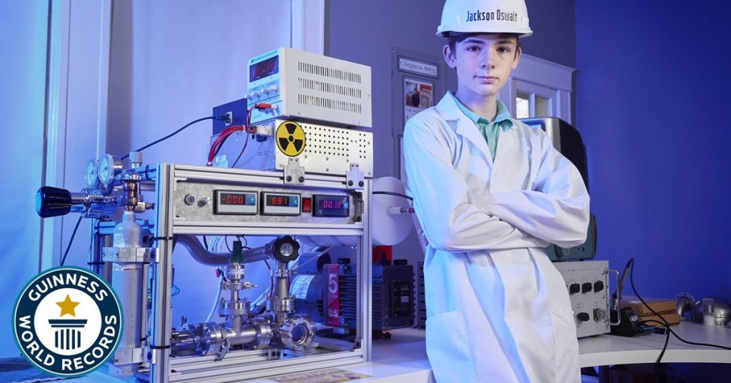Small Lab Fusion Rector Middle Schooler Builds Tiny, Working Fusion Reactor