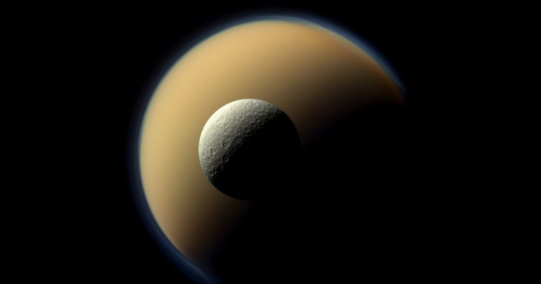 Using the ALMA radio telescope in Chile, a team of NASA scientists spotted a highly unusual molecule in the atmosphere of Titan, Saturn's largest moon.