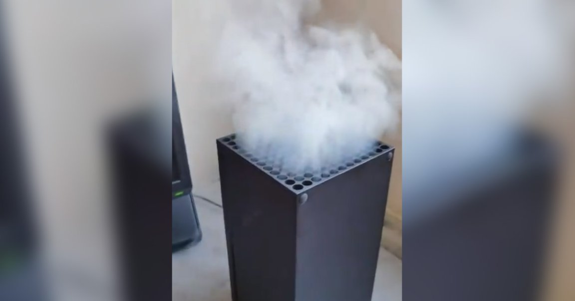 Microsoft had to warn users not to blow vape smoke into their brand new next-generation Xbox Series X consoles.
