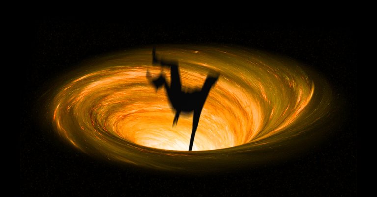 Astrophysicist Janna Levin makes getting gobbled up by a black hole sound almost beautiful, up until the point that it isn't.