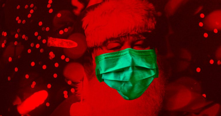 Instead of sitting on Santa's lap this year, families can chat online with an AI Santa or stand behind a giant plexiglass barrier.