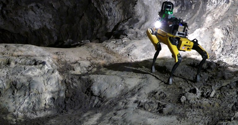 NASA scientists modified a Boston Dynamics Spot robot that they say could explore Mars to find a suitable location for a human outpost.
