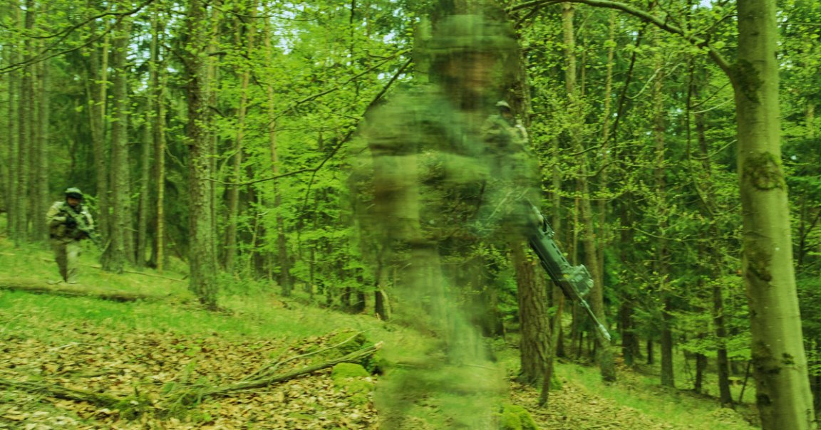 A team of researchers in South Korea are developing an artificial "skin" that could allow soldiers to perfectly blend in with their surroundings.