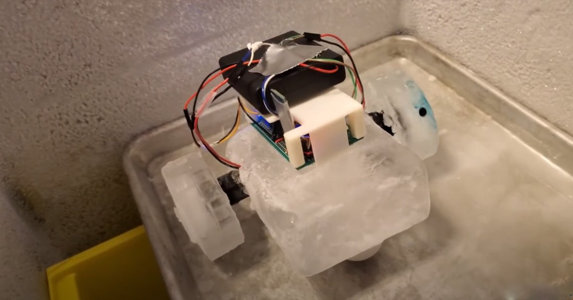 A team of researchers at the University of Pennsylvania are trying to figure out if we can send robots that are made out of ice to another planet