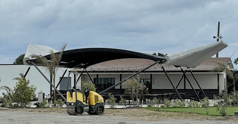 SpaceX is building a restaurant and a "futuristic bar" at its Starship testing facility in Boca Chica, Texas, according to CEO Elon Musk.